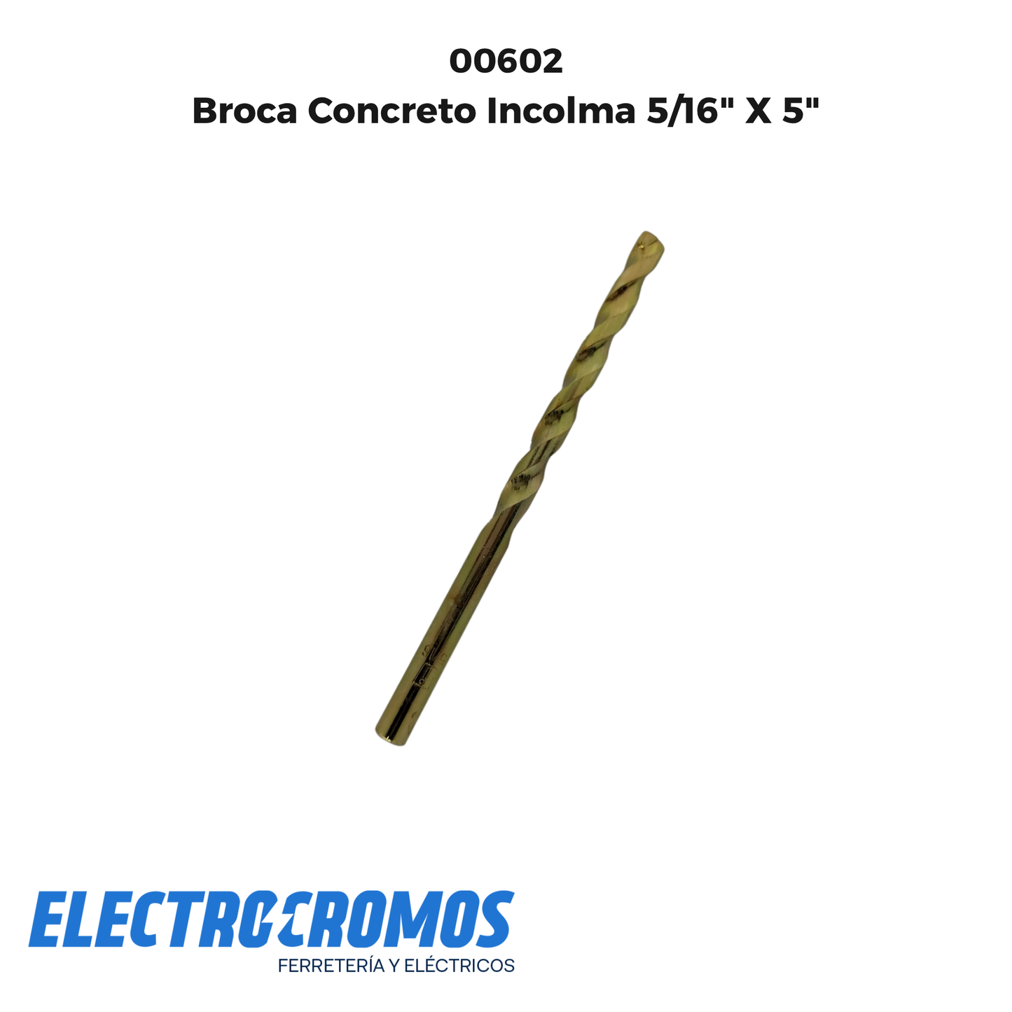 Broca Concreto Incolma 5/16" X 5"