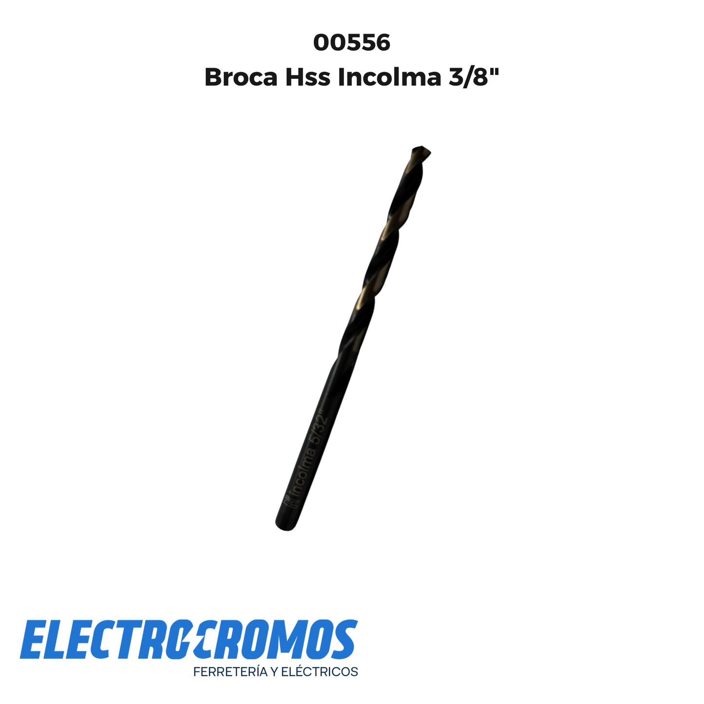 Broca Hss Incolma 3/8"