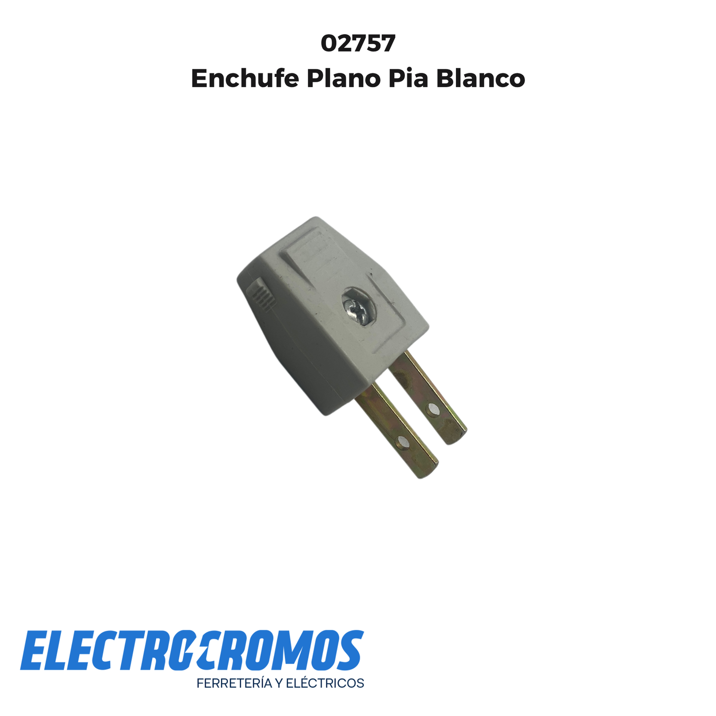 Enchufe Plano Pia Blanco