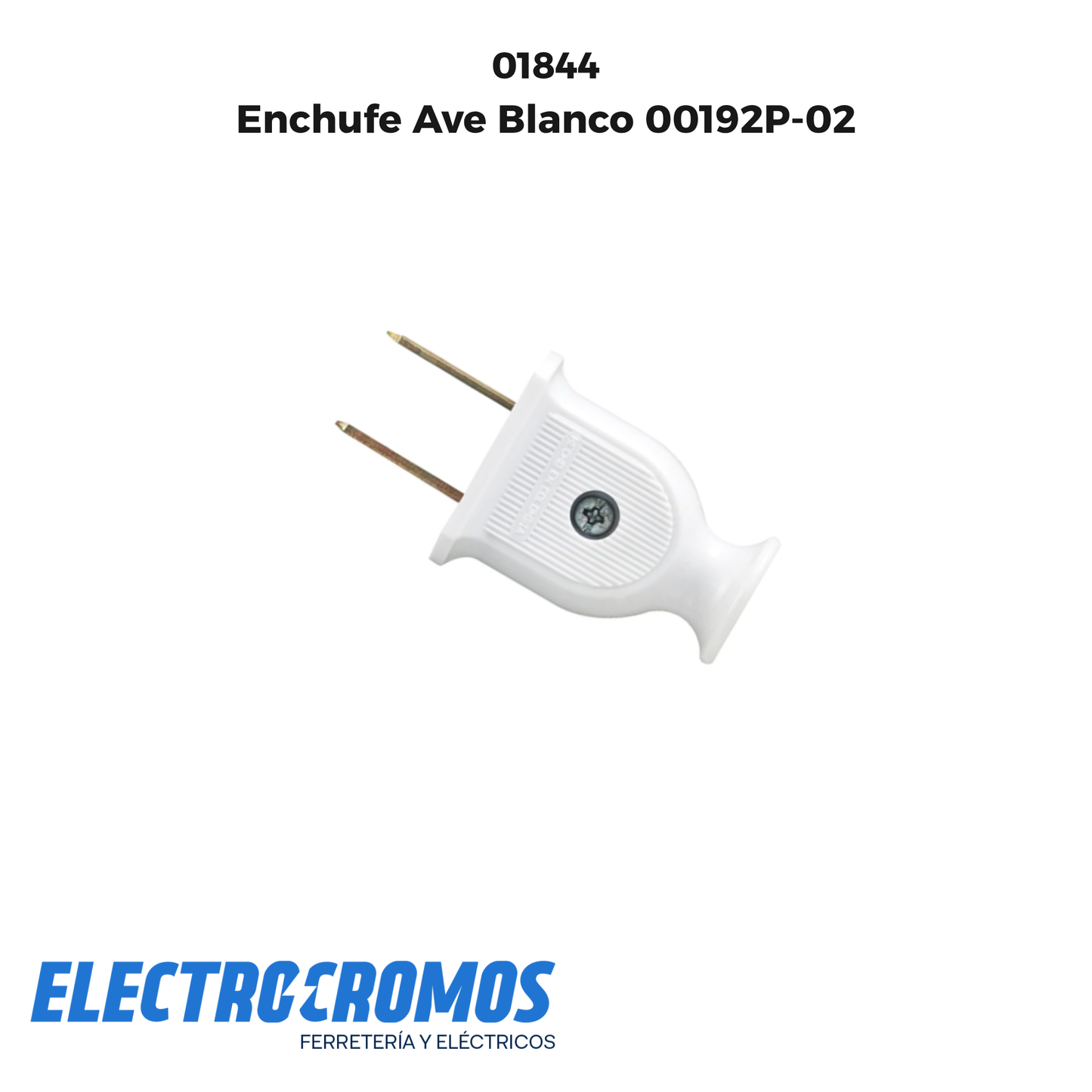 Enchufe Ave Blanco 00192P-02