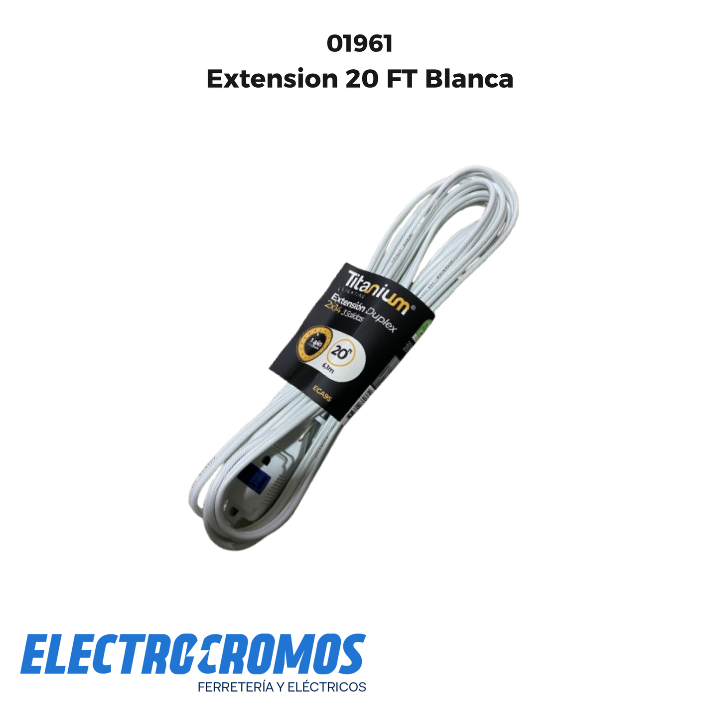 Extension 20 FT Blanca