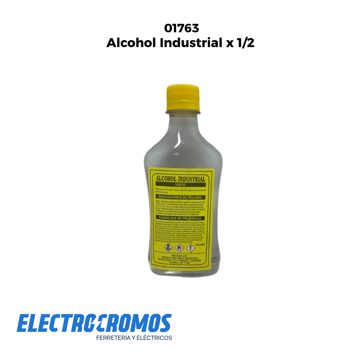 Alcohol Industrial x 1/2