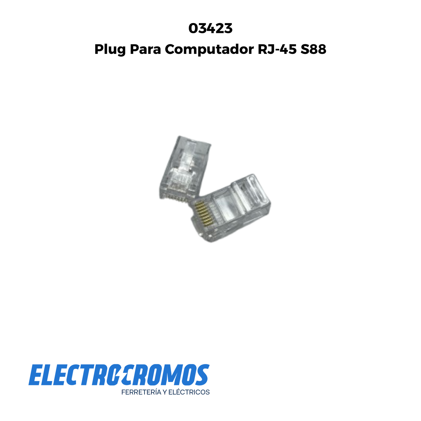 Plug Para Computador RJ-45 S88