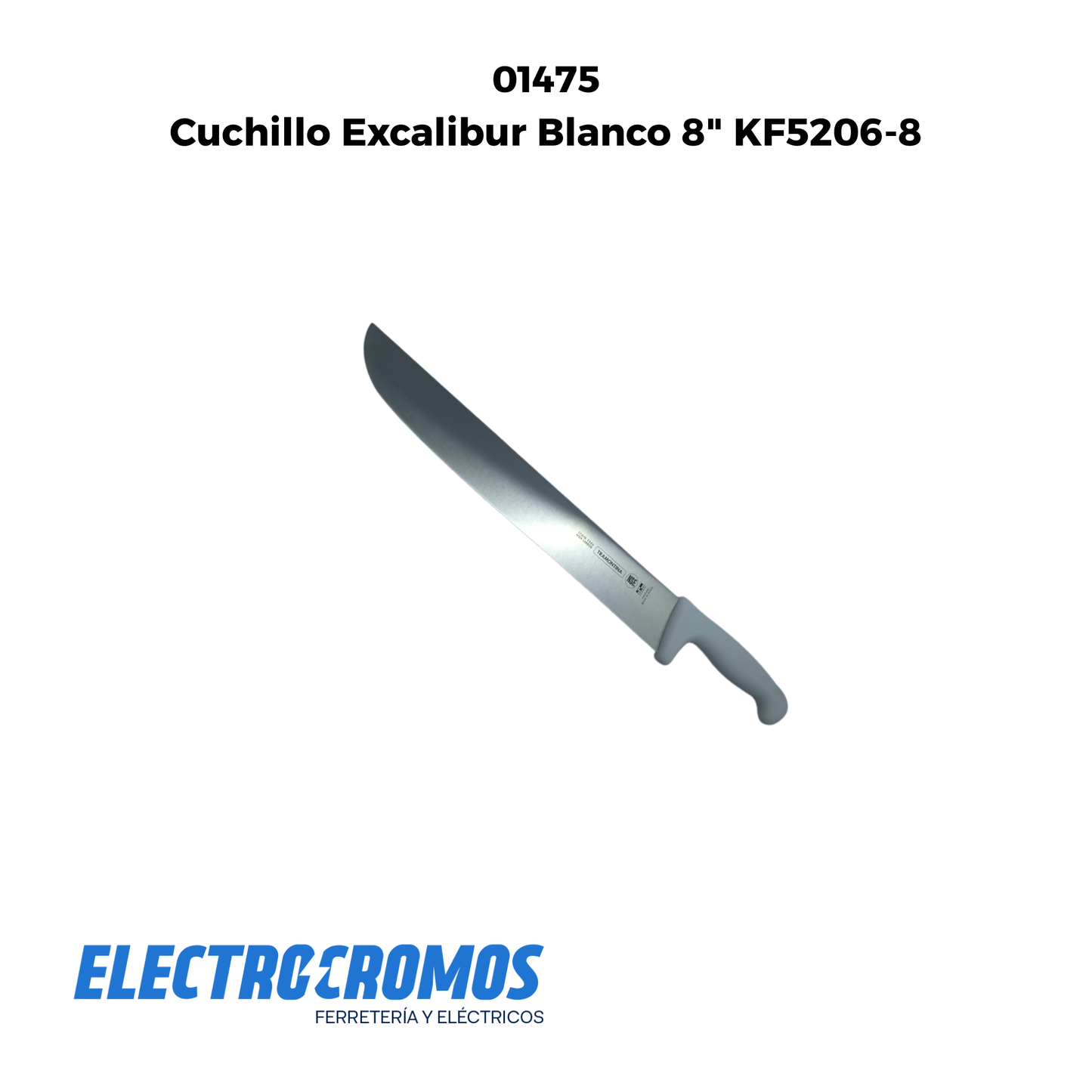 Cuchillo Excalibur Blanco 8" KF5206-8