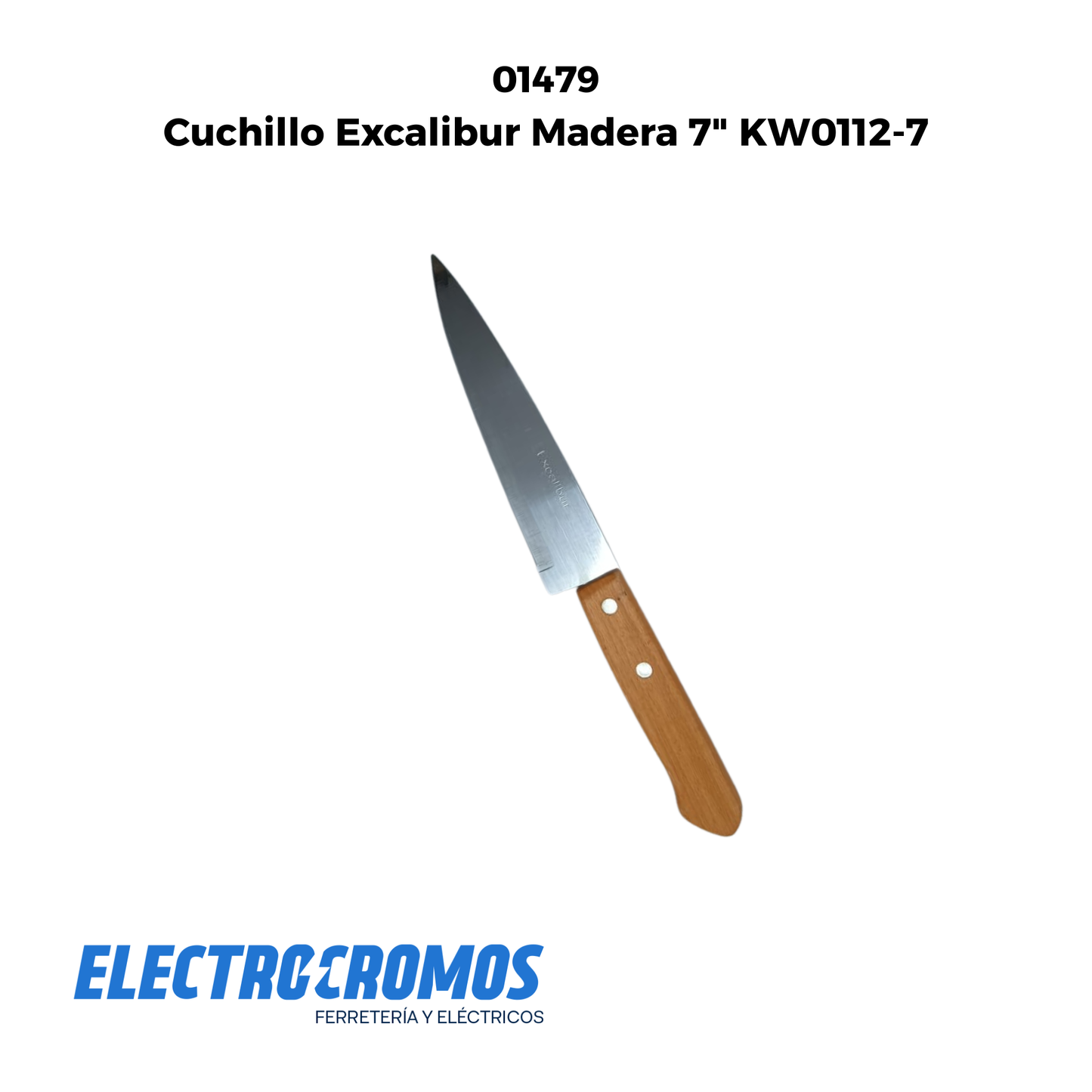 Cuchillo Excalibur Madera 7" KW0112-7