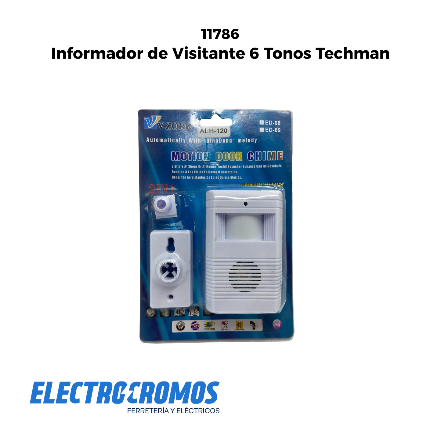 Informador de Visitante 6 Tonos Techman