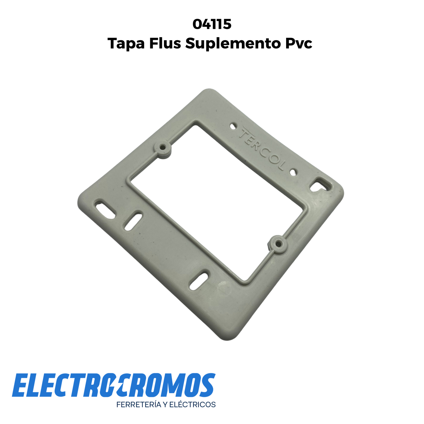 Tapa Flus Suplemento Pvc