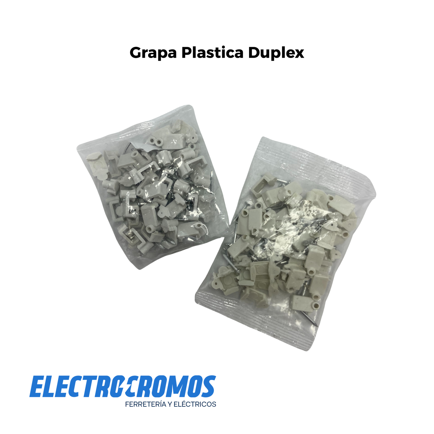 Grapa Plastica Duplex