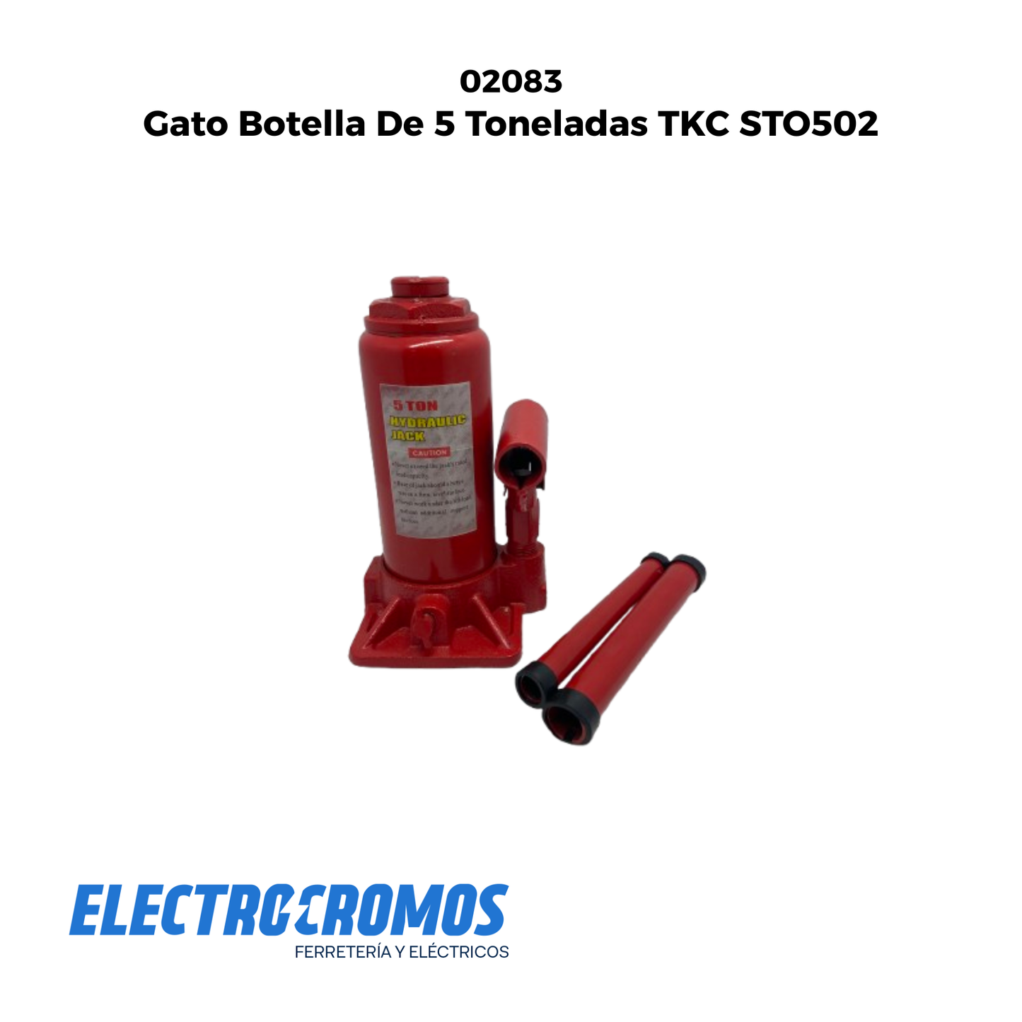 Gato Botella De 5 Toneladas TKC STO502