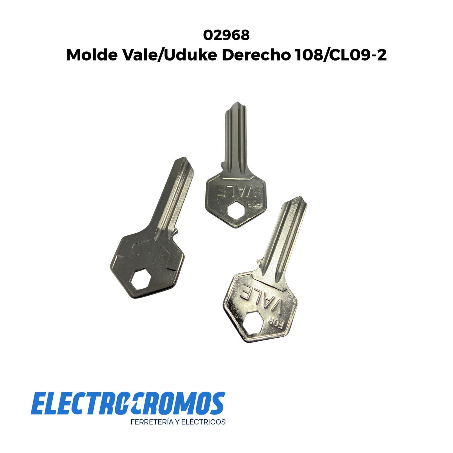 Molde Llave Uduke Derecho 108/CL09-2