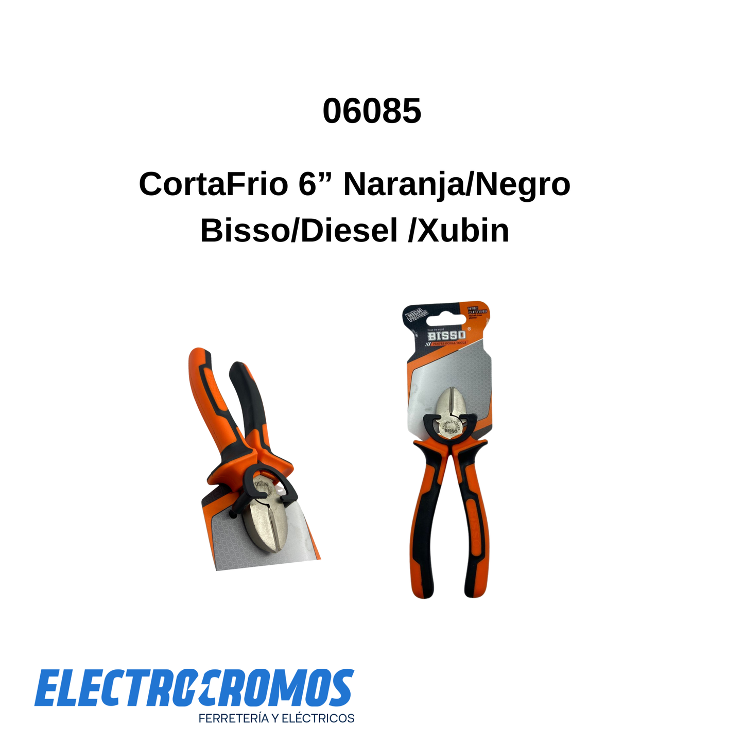 Cortafrio 6" Naranja/Negro Diesel