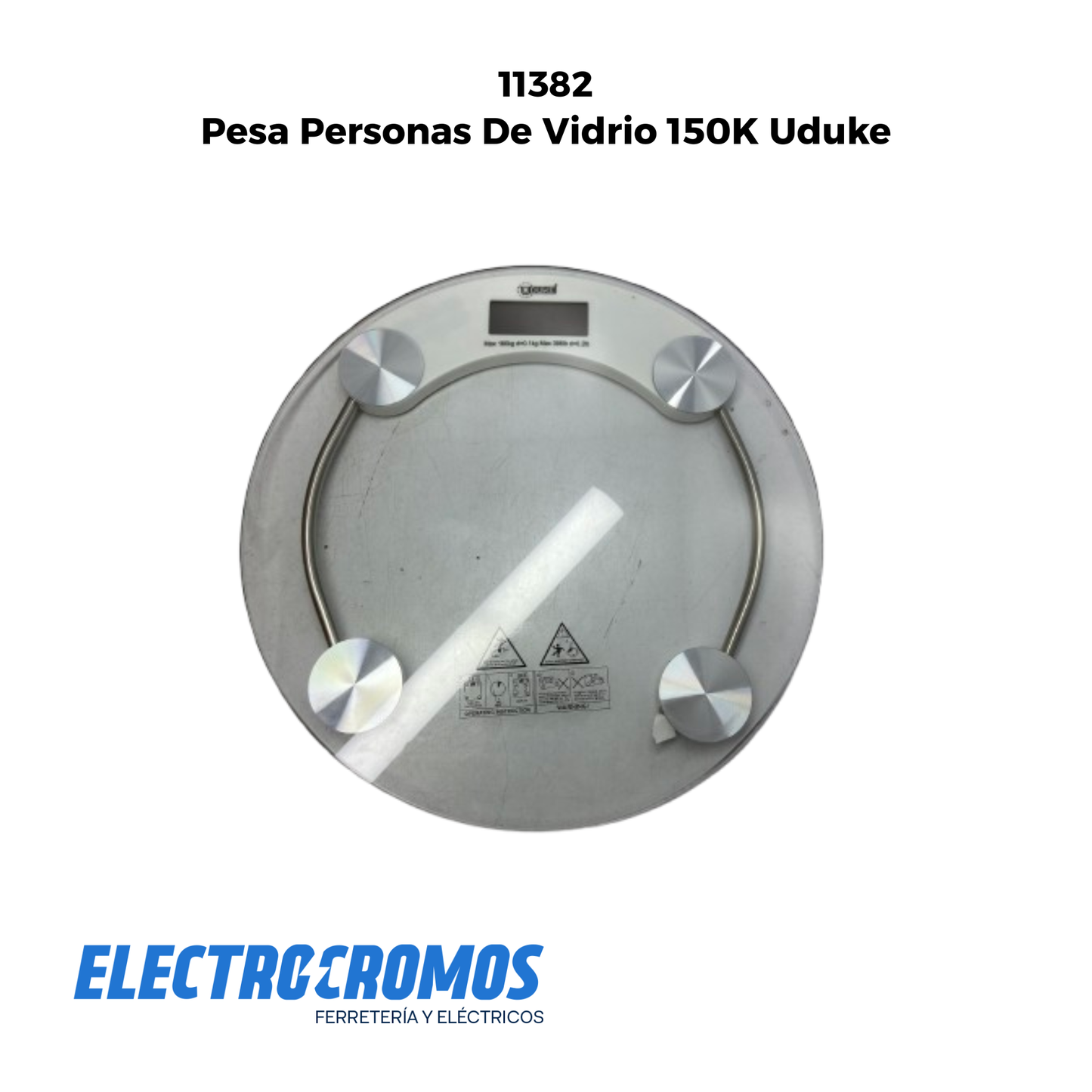 Pesa Personas De Vidrio 150K Uduke