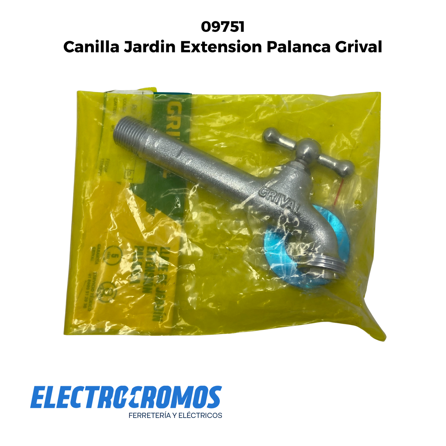 Canilla Jardin Extension Palanca Grival