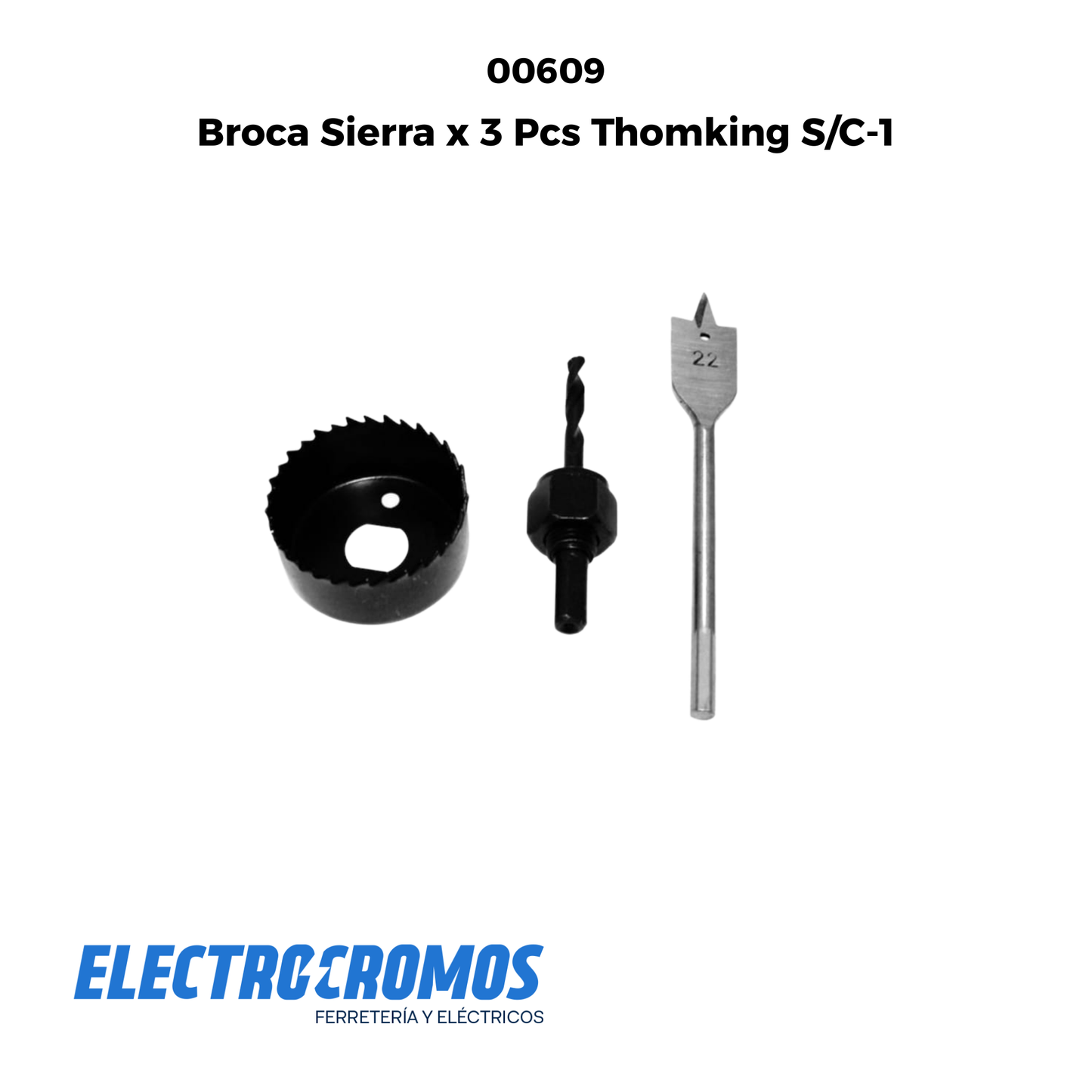 Broca Sierra x 3 Pcs Thomking S/C-1