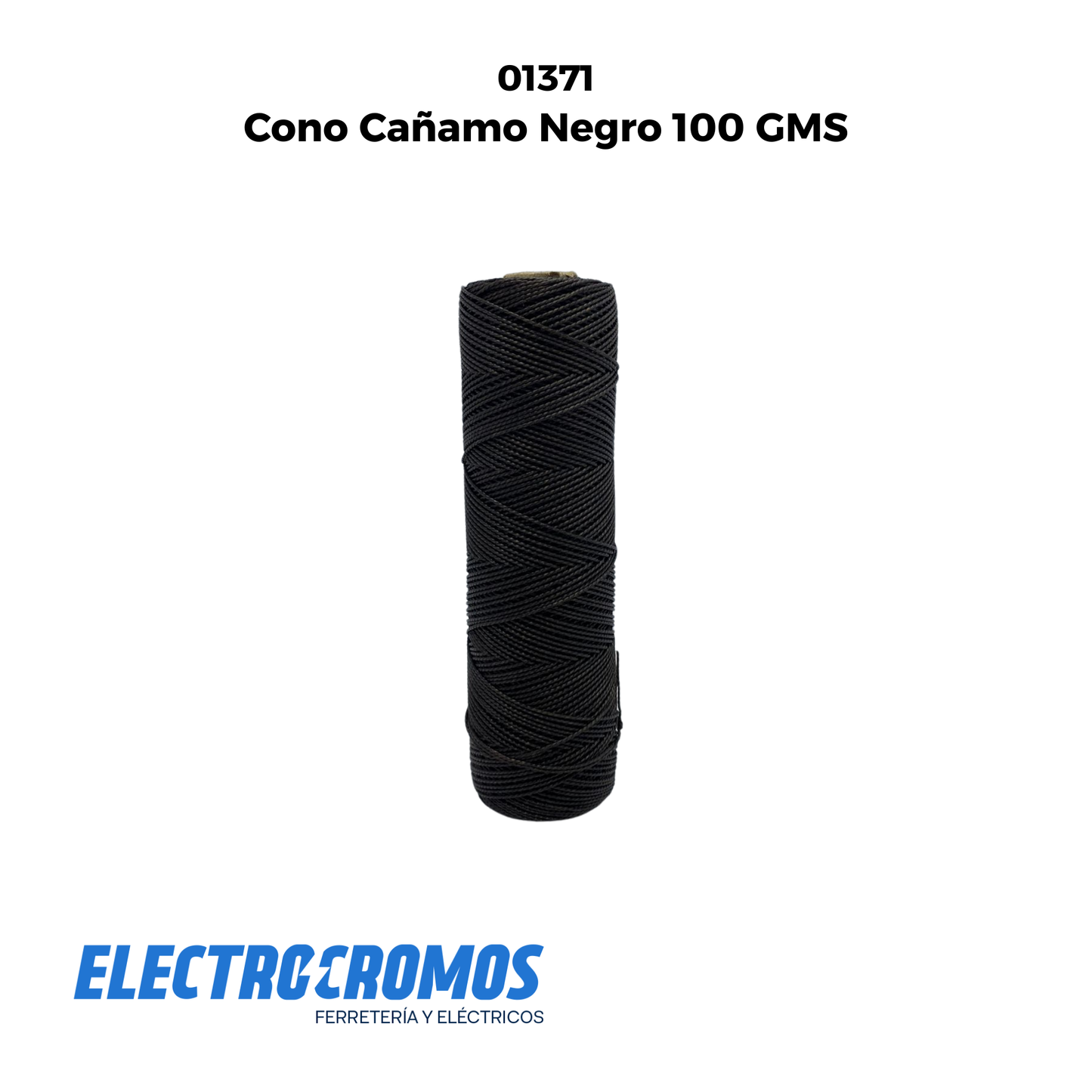 Cono Cañamo Negro 100 GMS