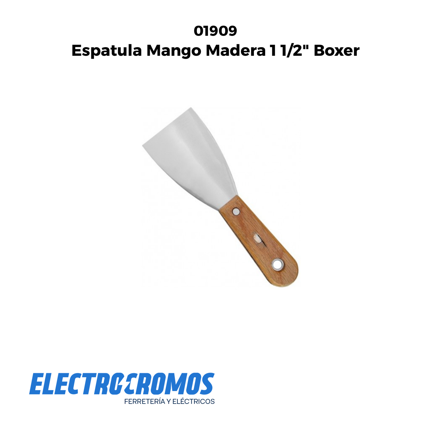Espatula Mango Madera 1 1/2" Boxer