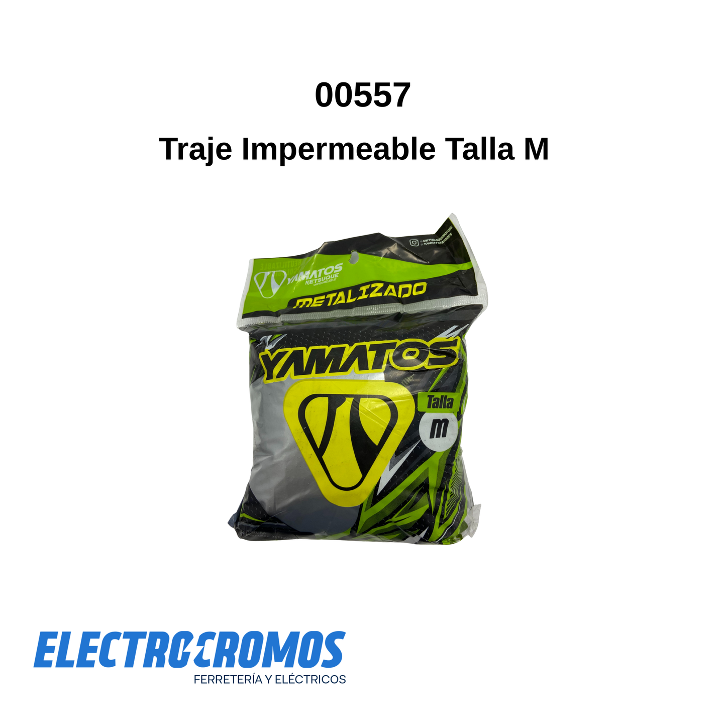 Traje Impermeable Fino metalizado Talla M