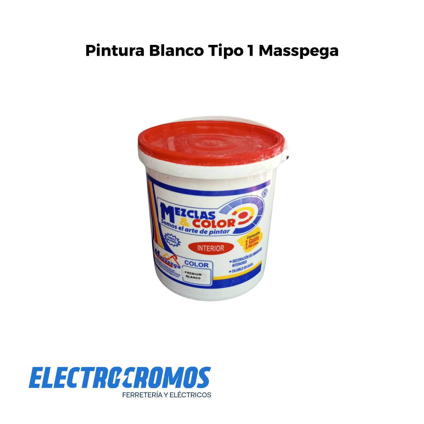 Pintura Blanco Tipo 1 Masspega