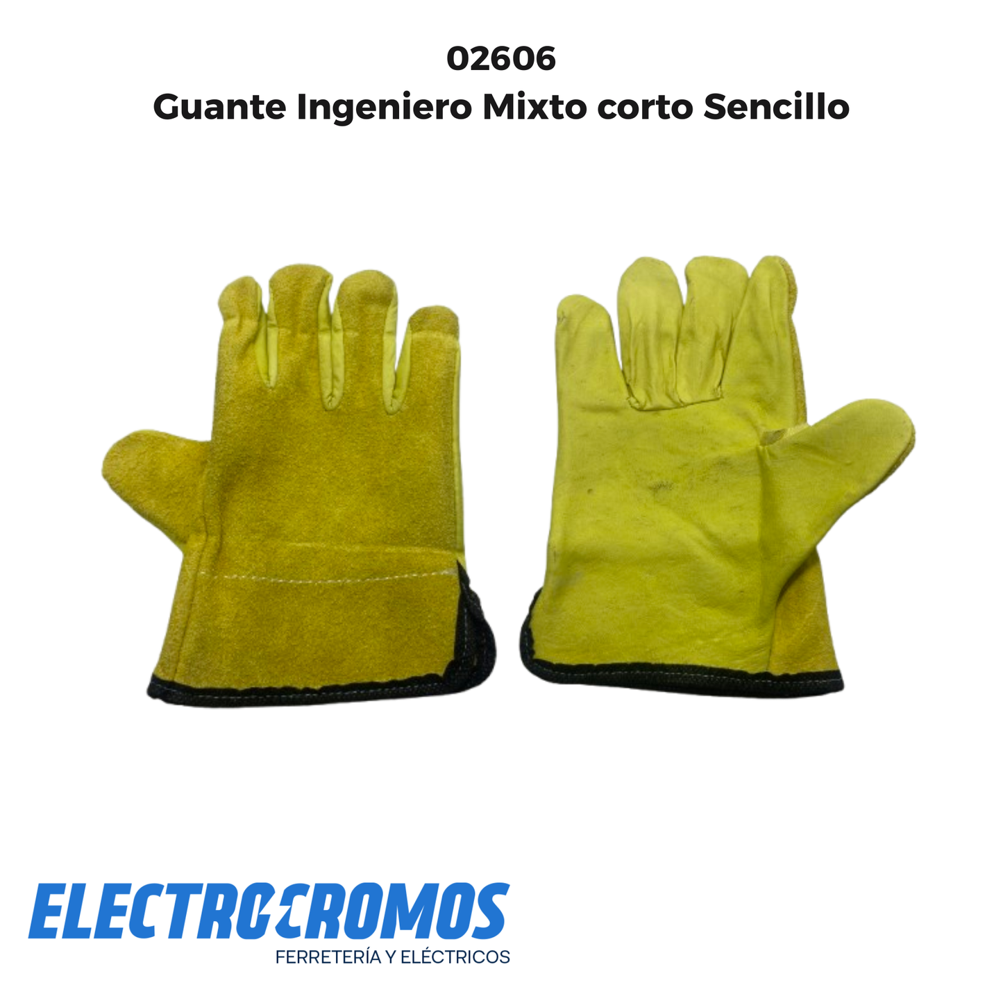 Guante Ingeniero Mixto corto Sencillo