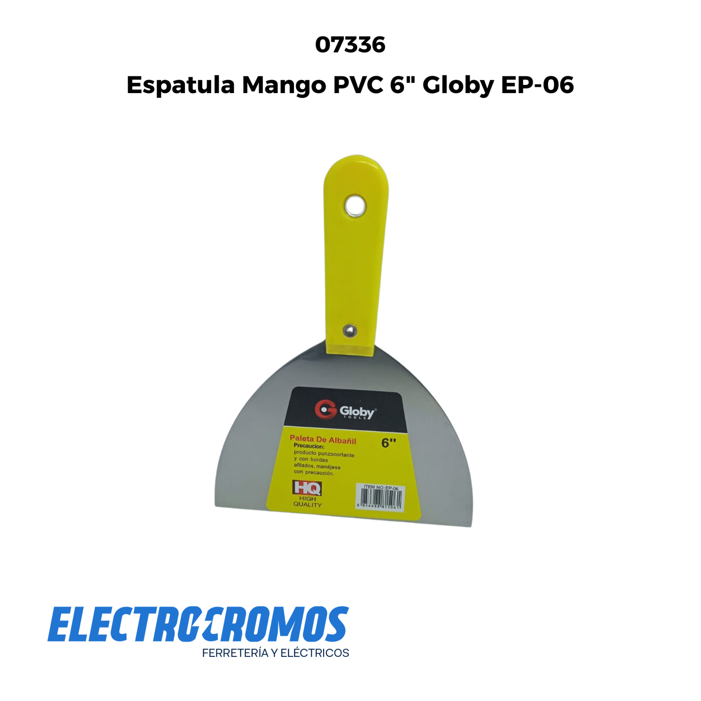 Espatula Mango PVC 6" Globy EP-06