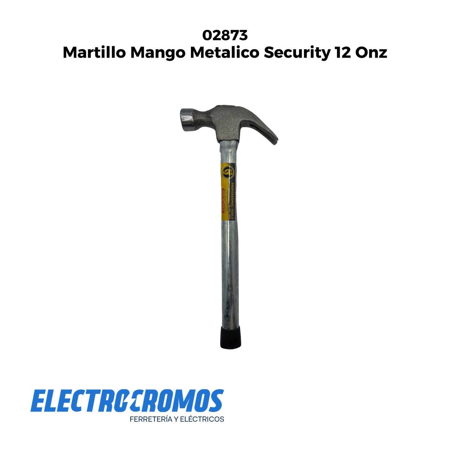 Martillo Mango Metalico Security 12 Onz