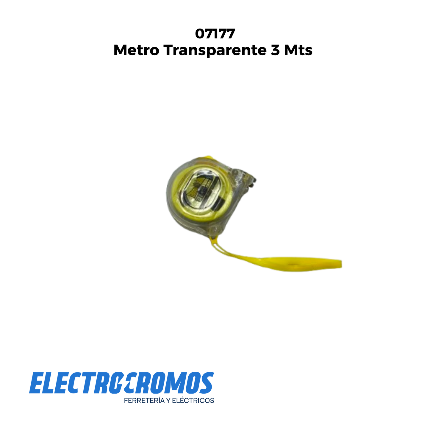 Metro Transparente 3 Mts