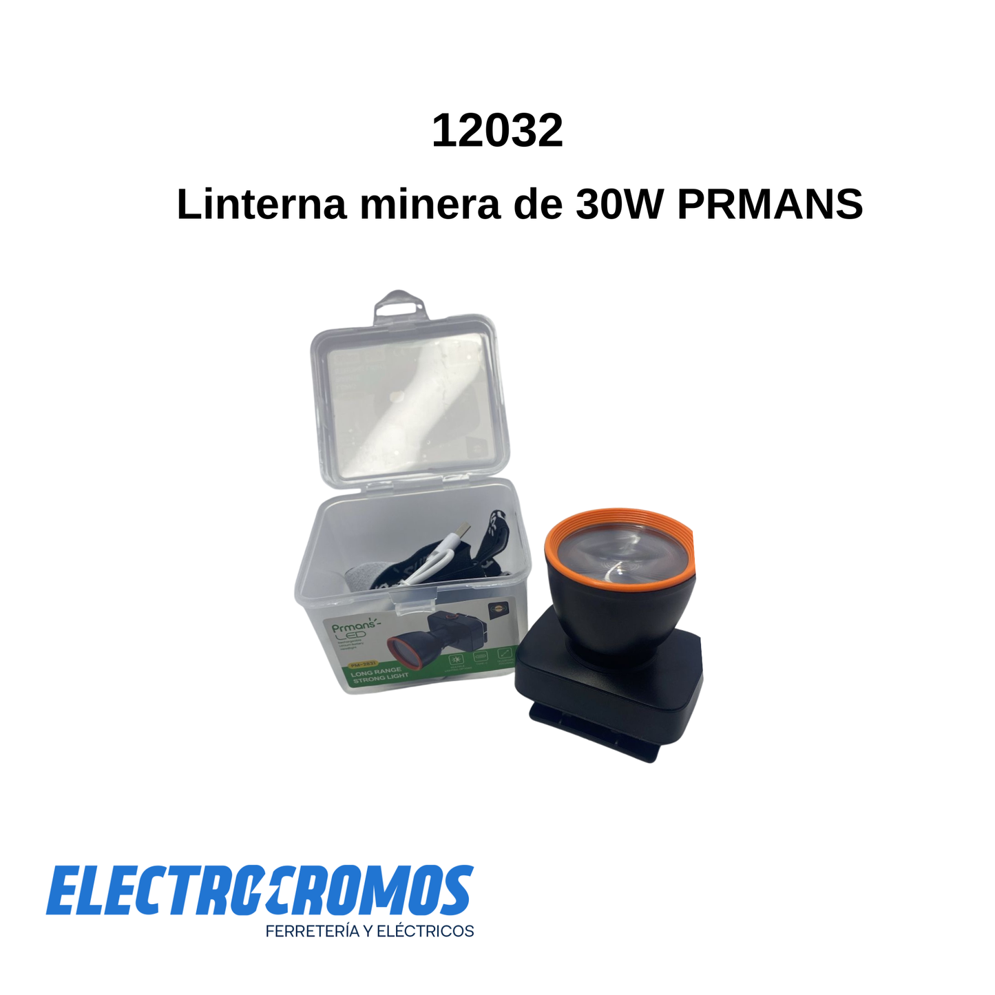 Linterna minera de 30W PRMANS