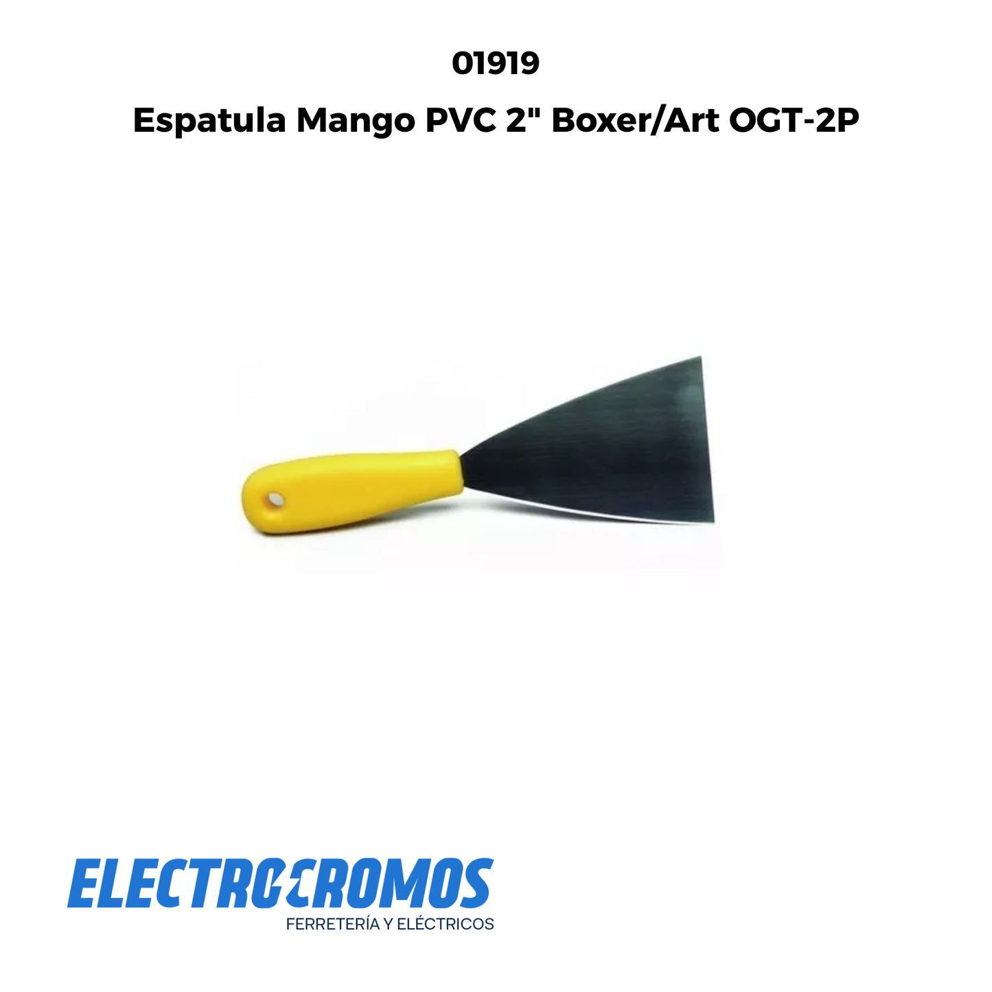 Espatula Mango PVC 2" Boxer/Art OGT-2P