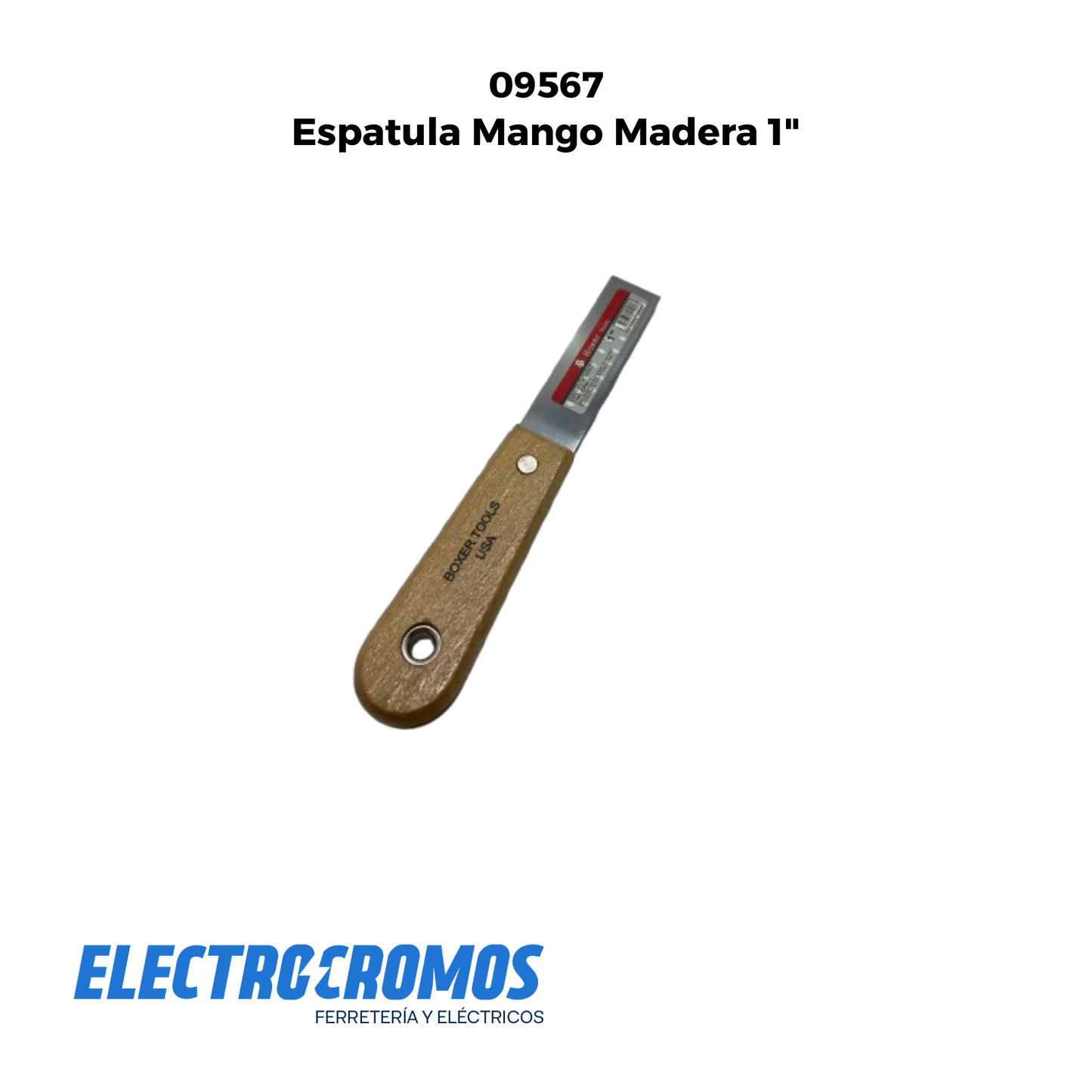 Espatula Mango Madera 1"