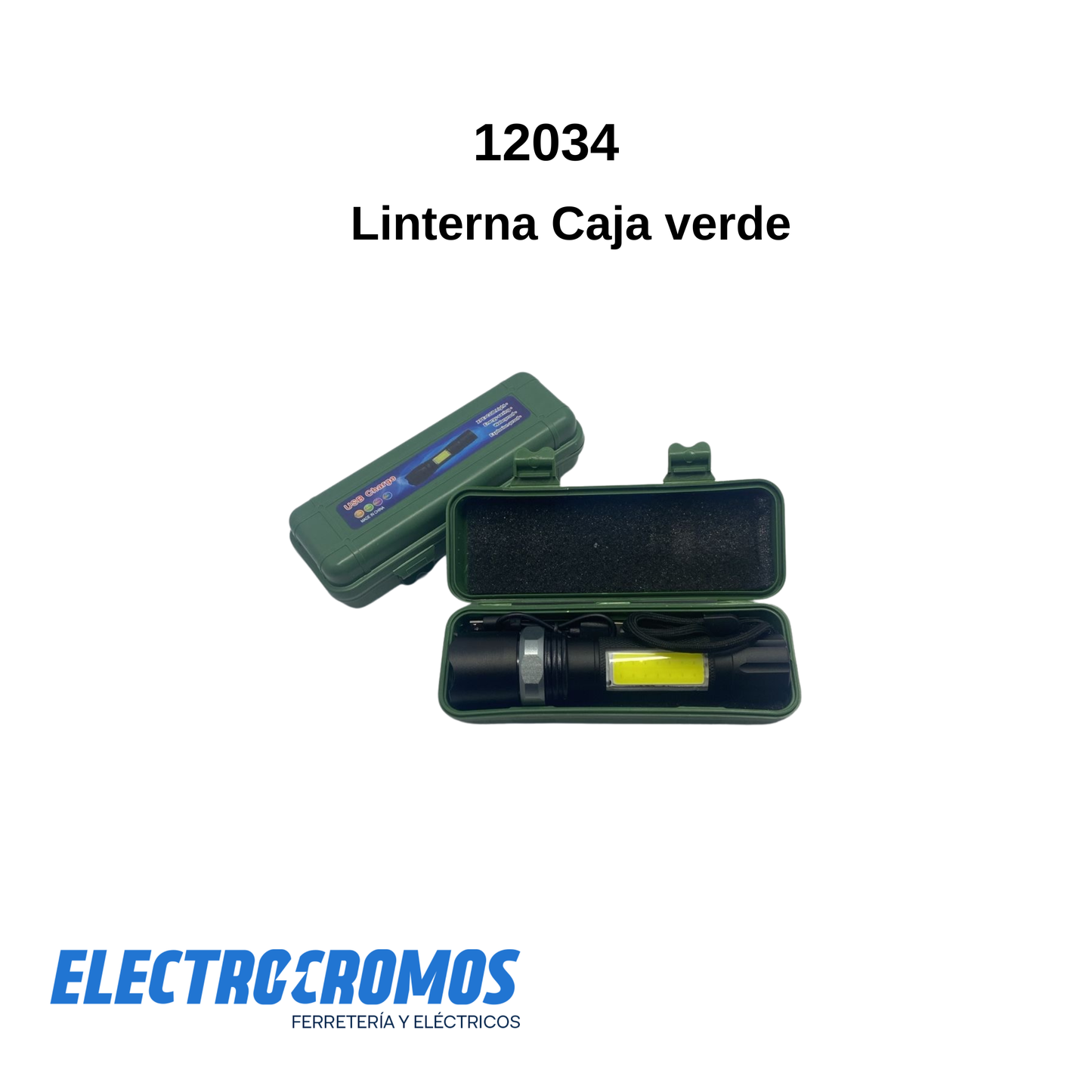 Linterna Caja verde Ref 110