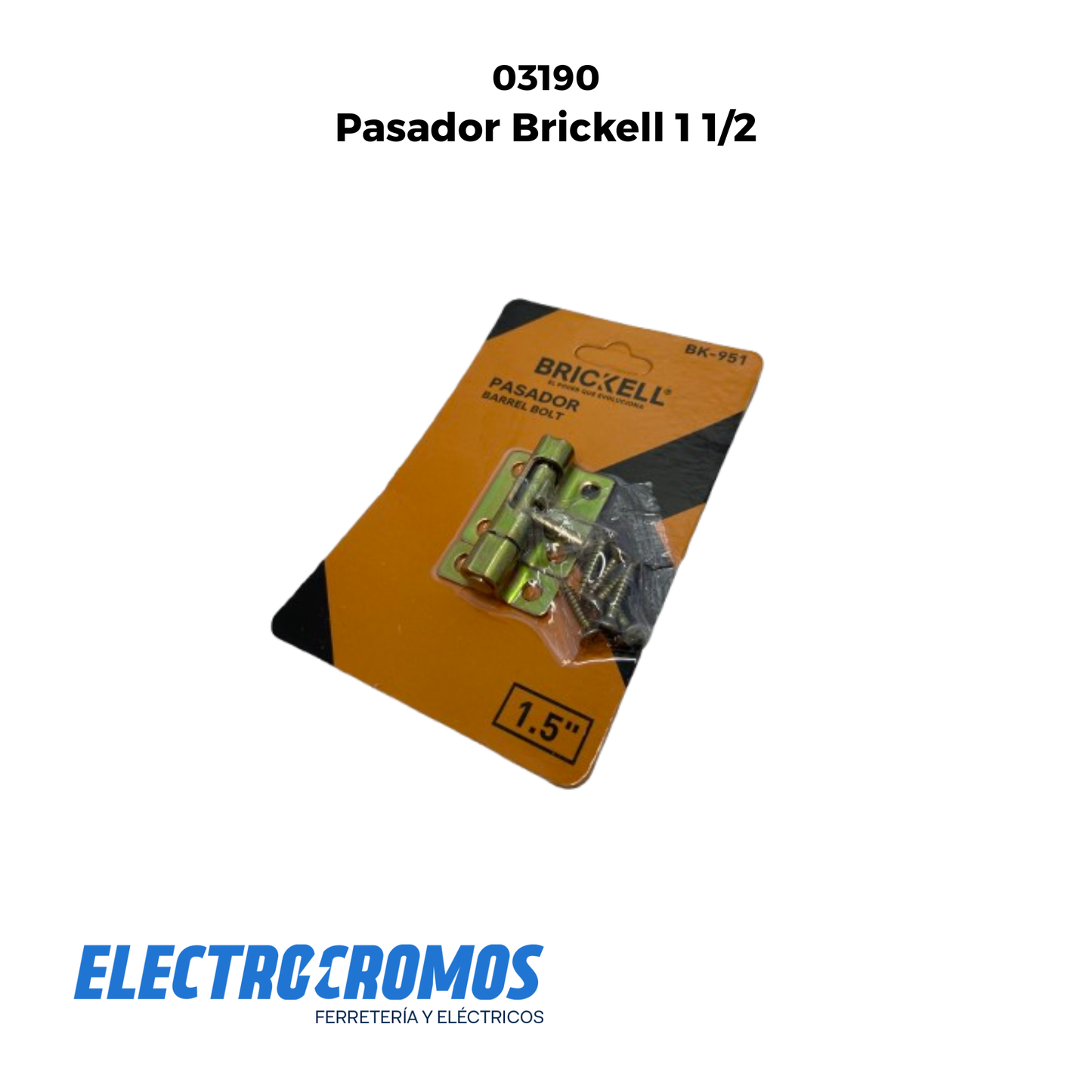 Pasador Brickell 1 1/2
