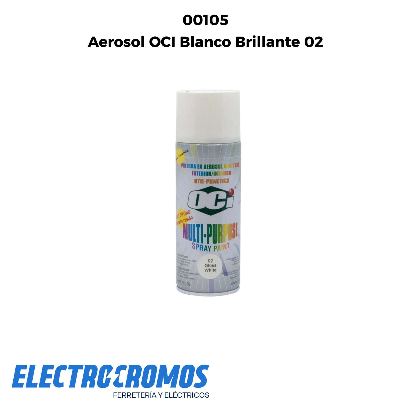 Aerosol OCI Blanco Brillante 02