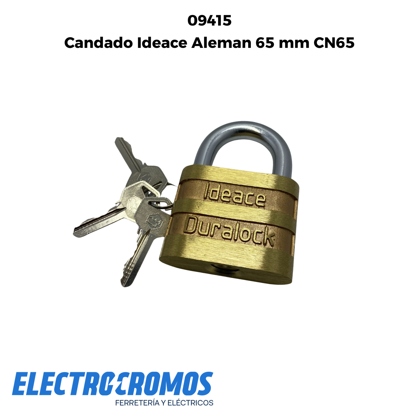 Candado Ideace Aleman 65 mm CN65
