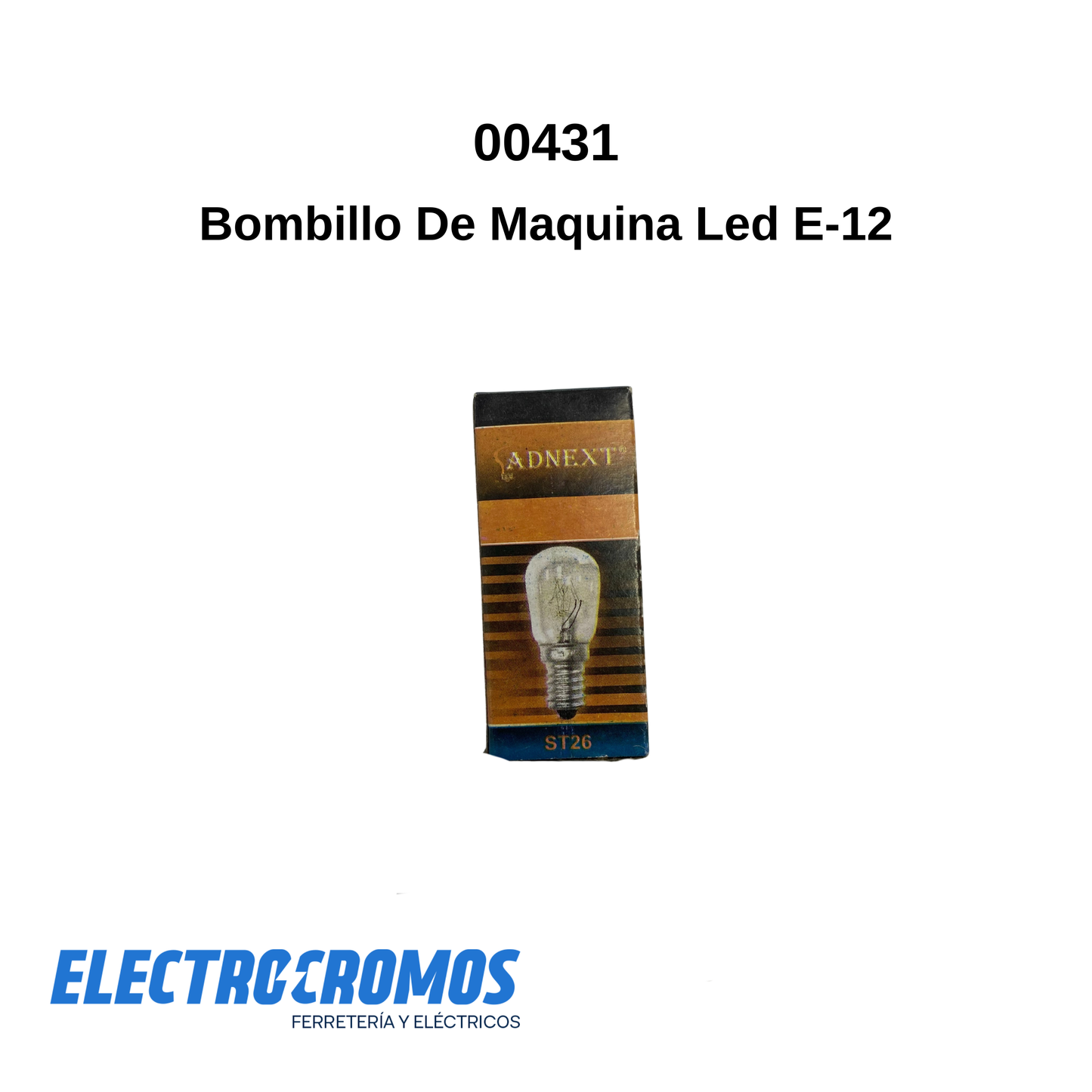 Bombillo De Maquina Led E-12