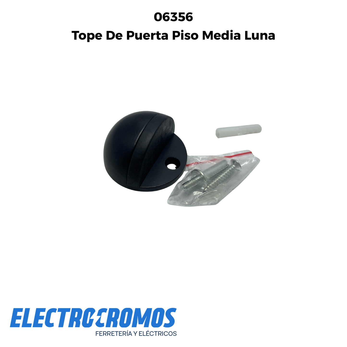 Tope De Puerta Piso Media Luna