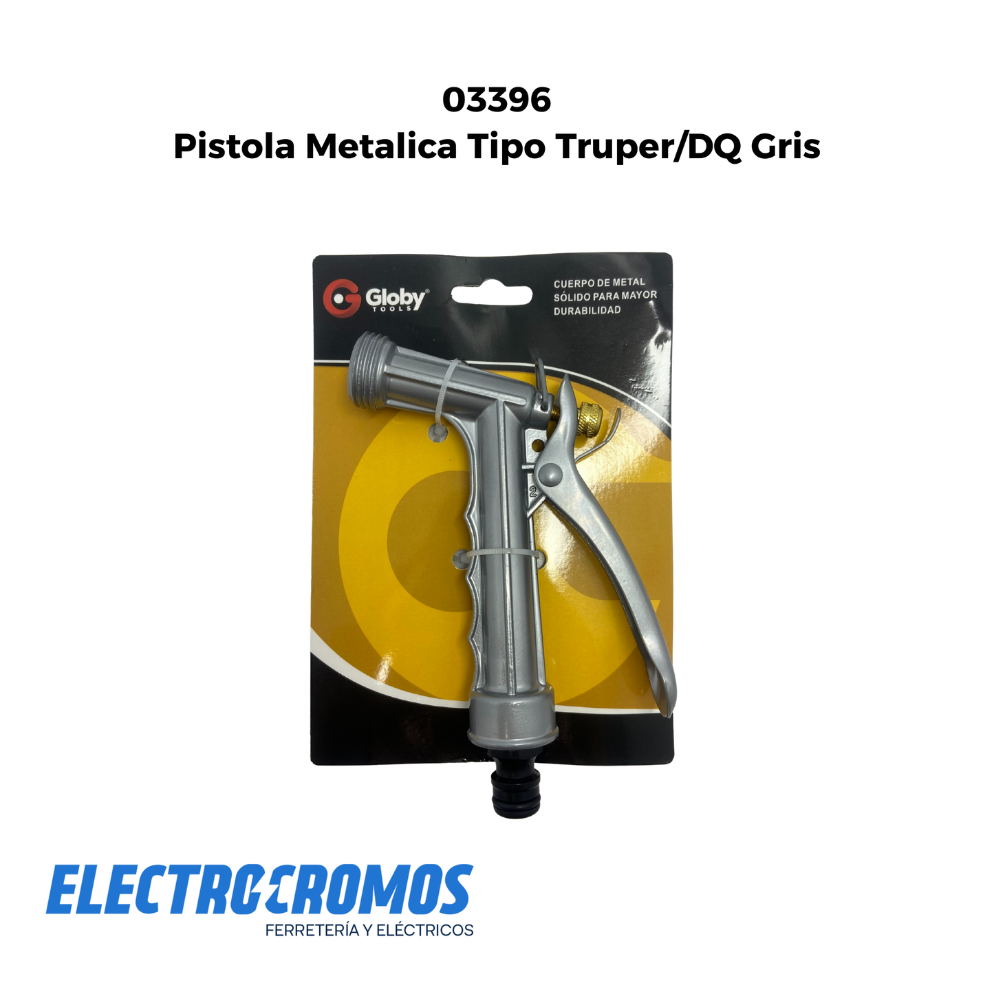 Pistola Metalica Tipo Truper/DQ Gris