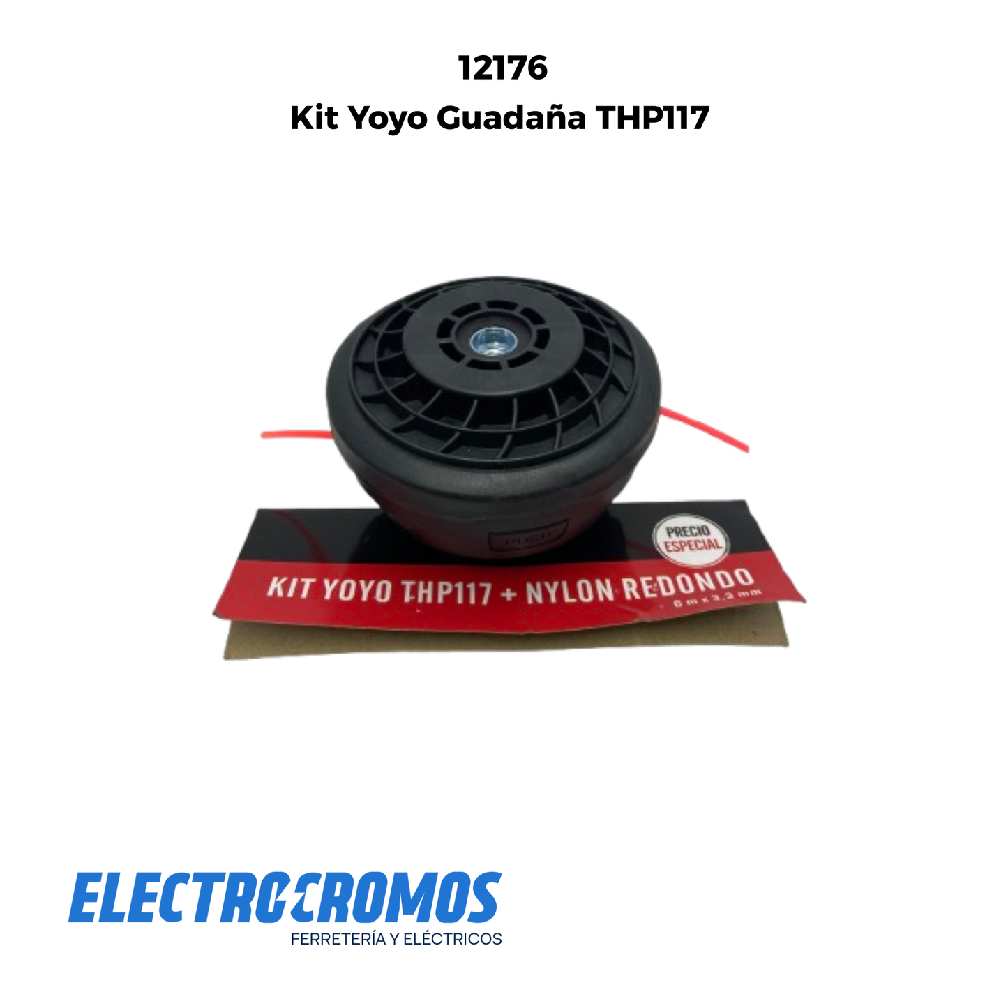 Kit Yoyo Guadaña THP117 + Nylon Redondo Boton Cromado