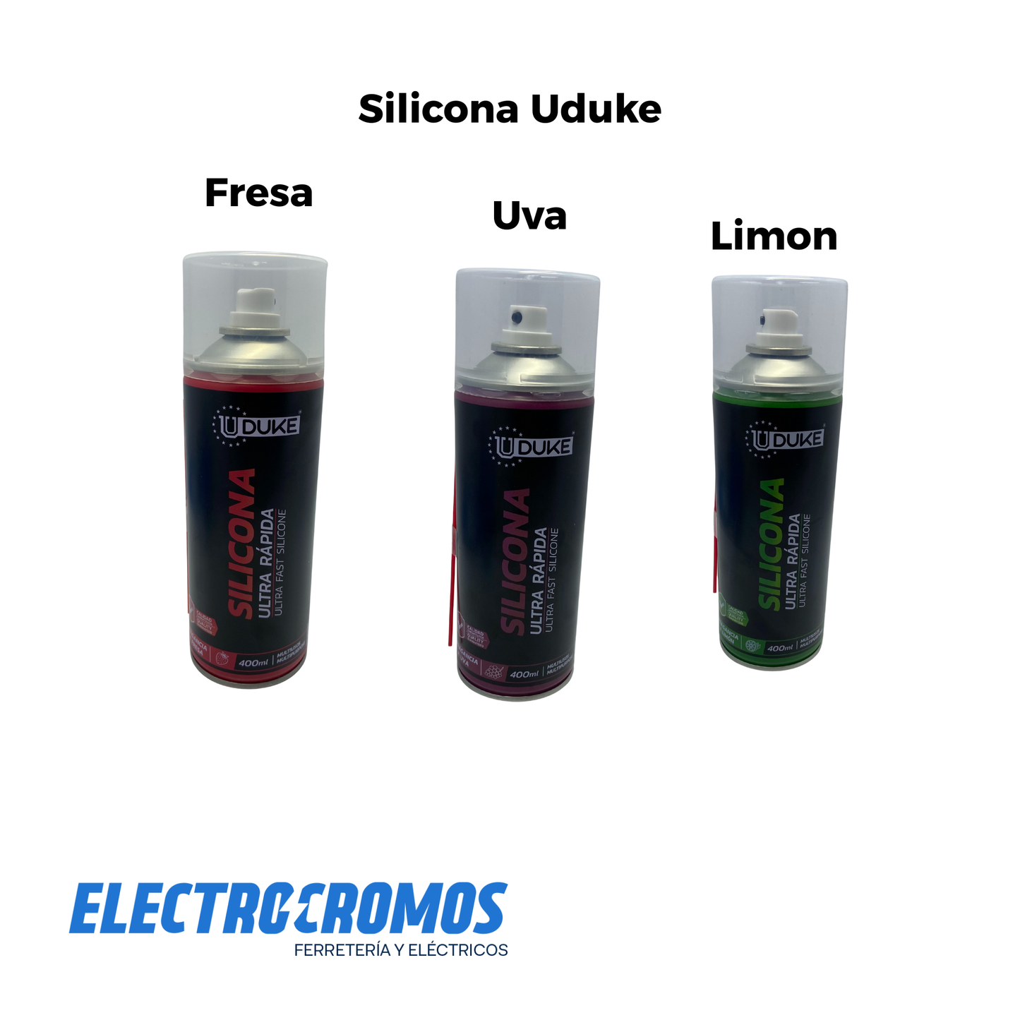 Silicona en Aerosol Uduke