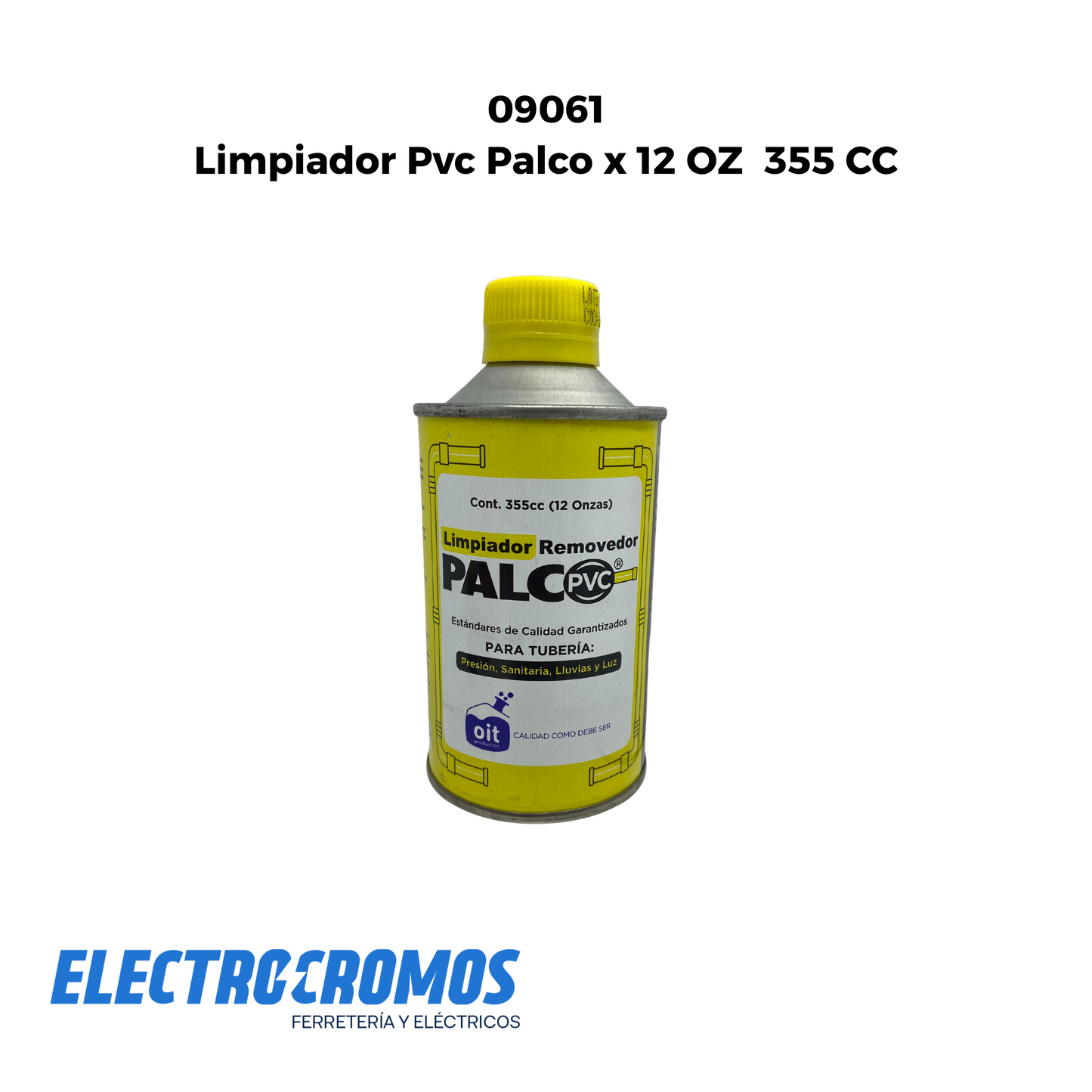 Limpiador Pvc Palco x 12 OZ 355 CC