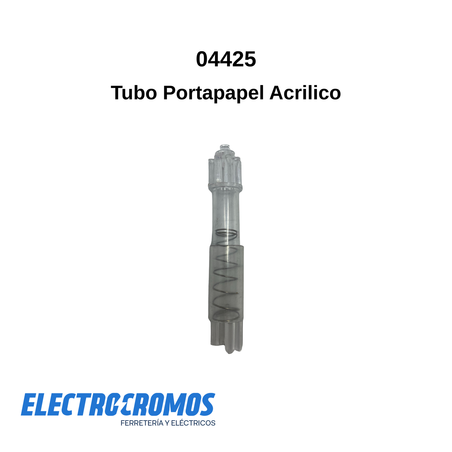 Tubo Portapapel Acrilico