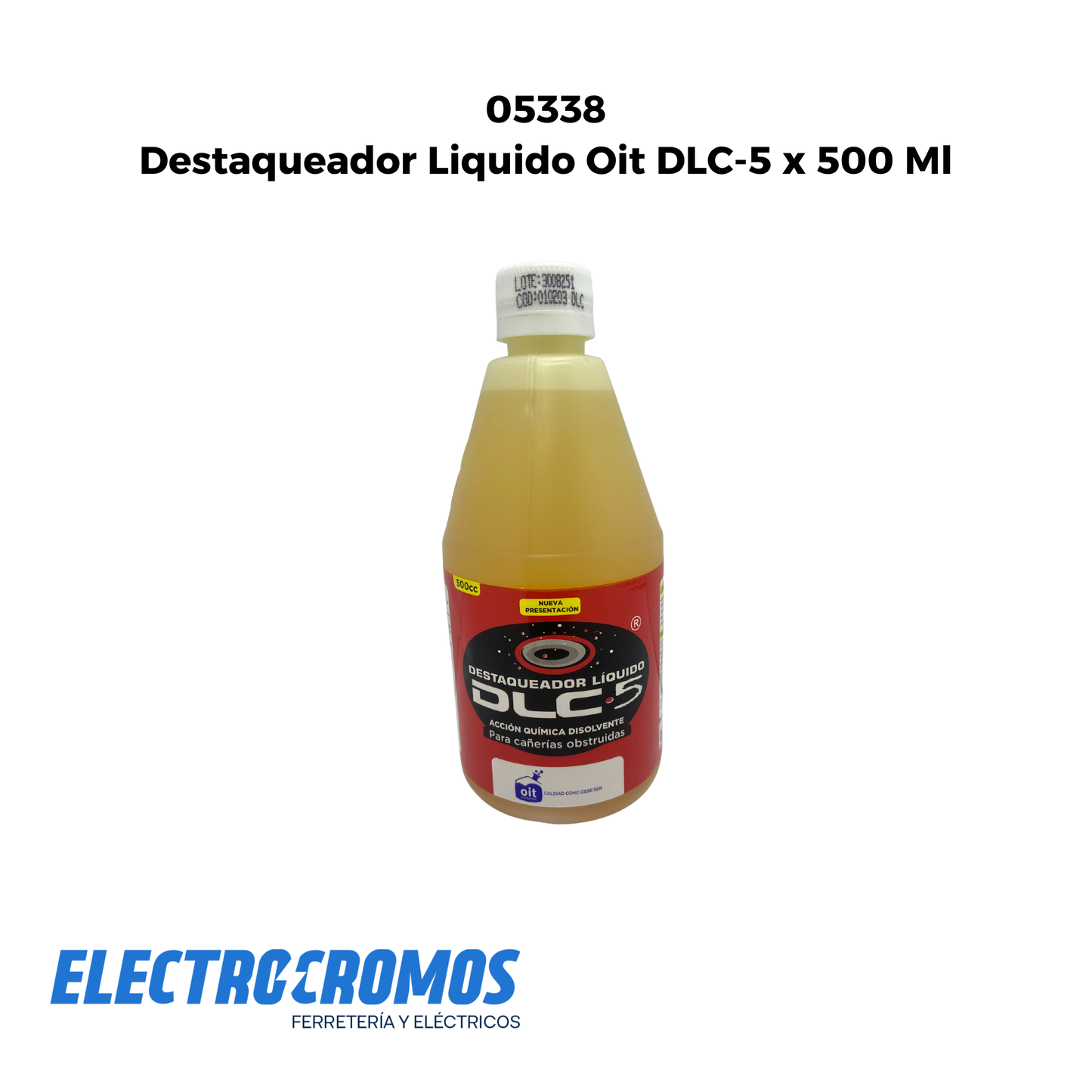 Destaqueador Liquido Oit DLC-5 x 500 CC