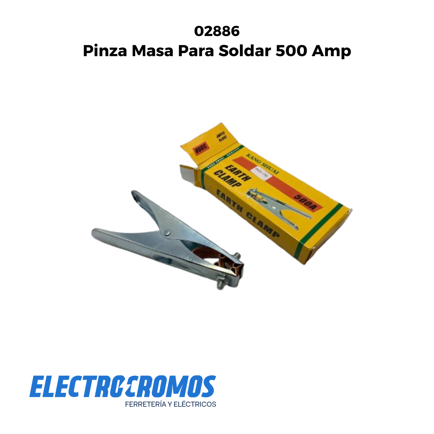 Pinza Masa Para Soldar 500 Amp