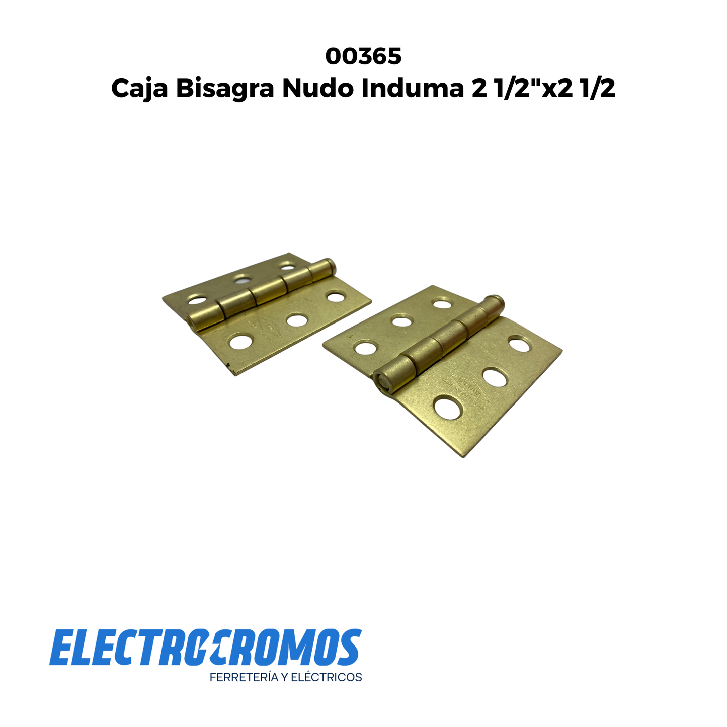 Caja Bisagra Nudo Induma 2 1/2"x2 1/2