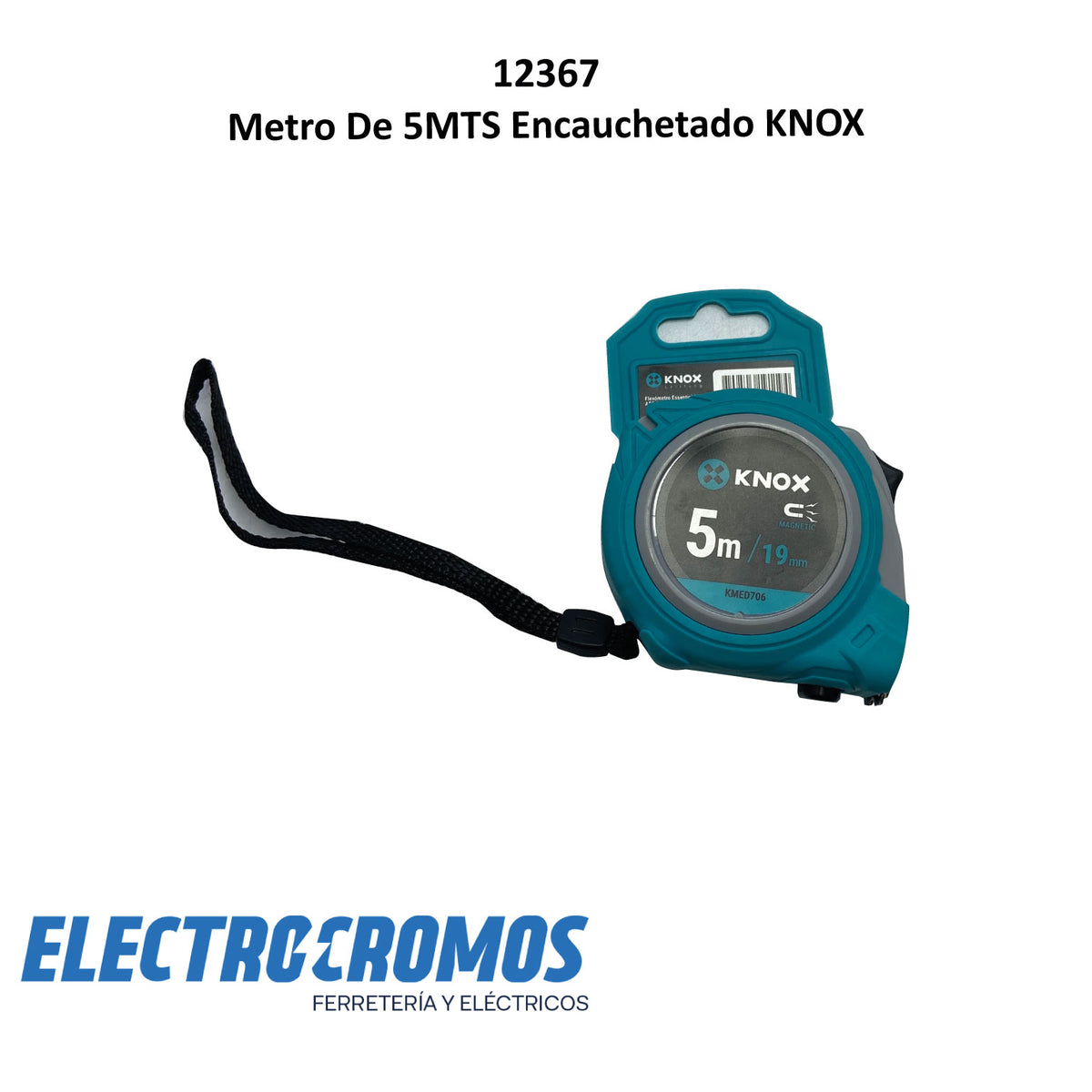 Metro De 5MTS Encauchetado KNOX