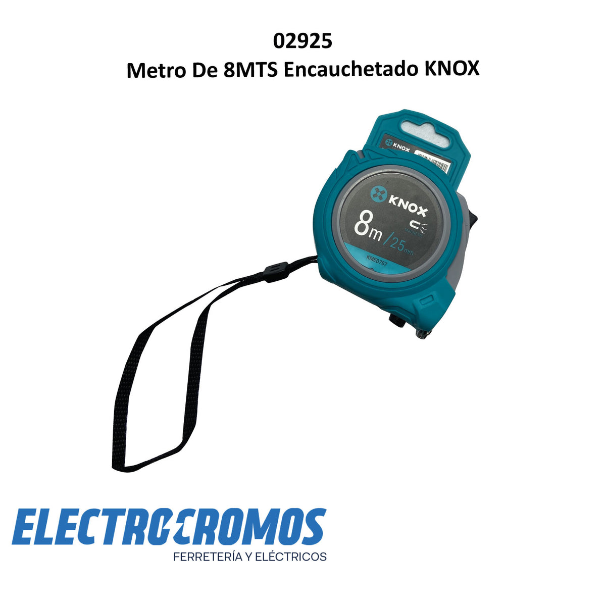 Metro De 8MTS Encauchetado KNOX