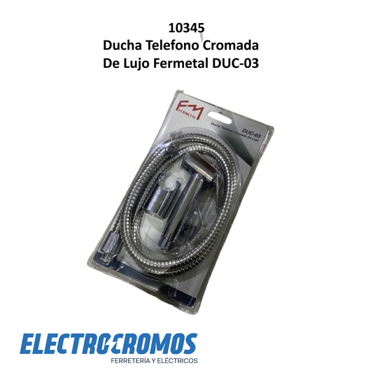 Ducha Telefono Cromada De Lujo Fermetal DUC-03