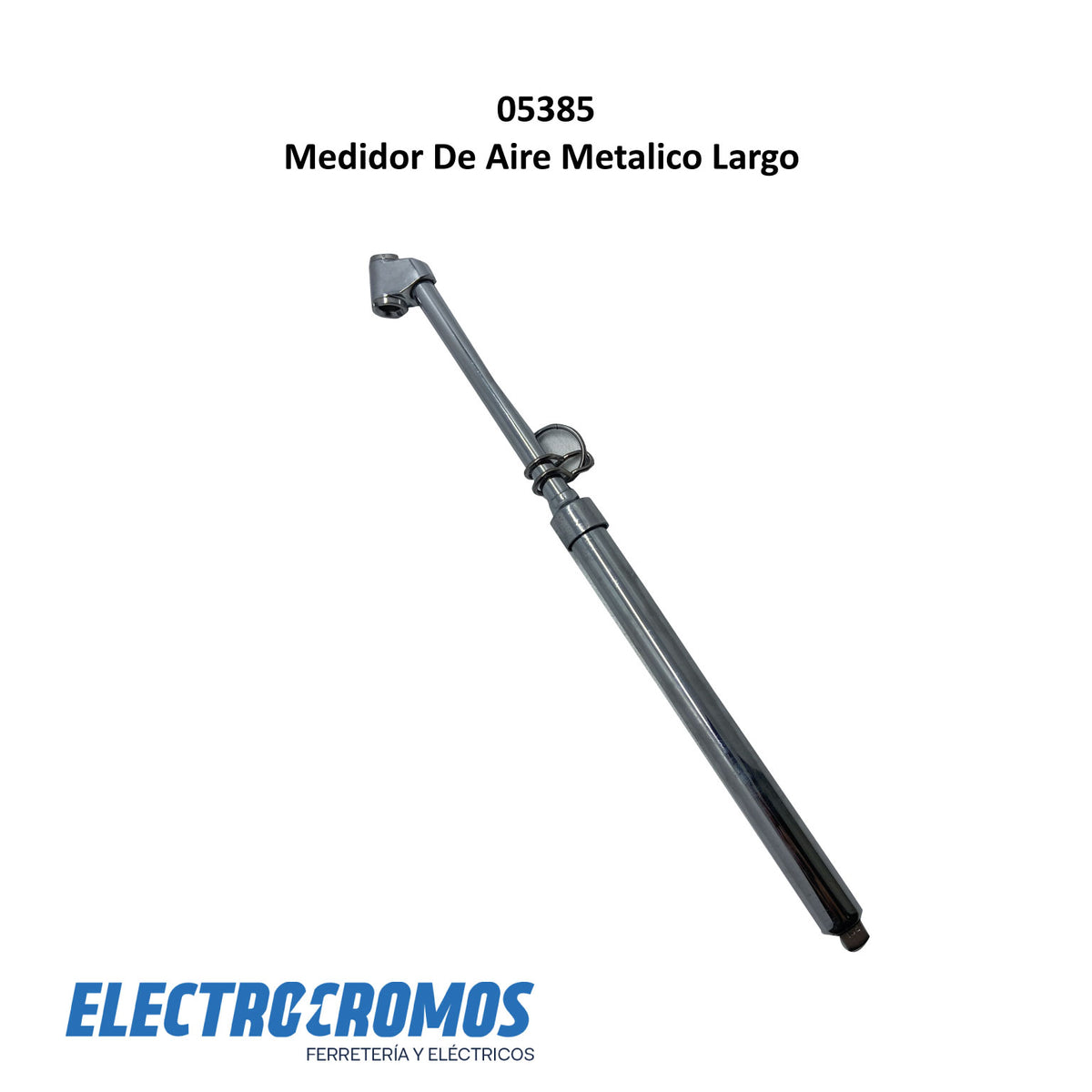 Medidor De Aire Metalico Largo