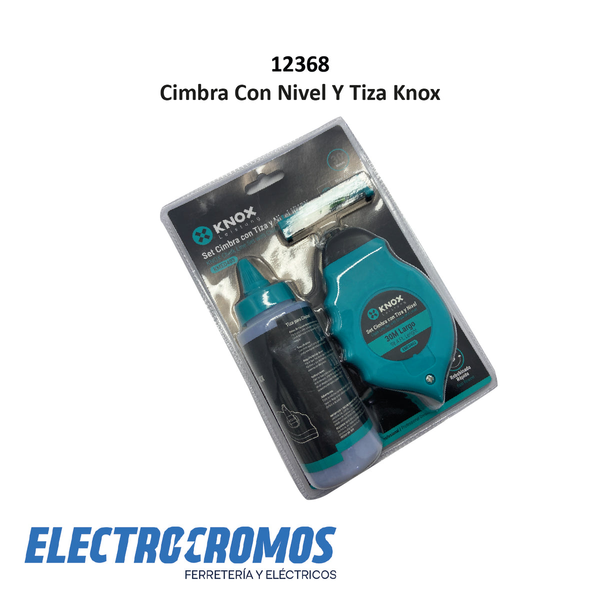 Cimbra Con Nivel Y Tiza Knox