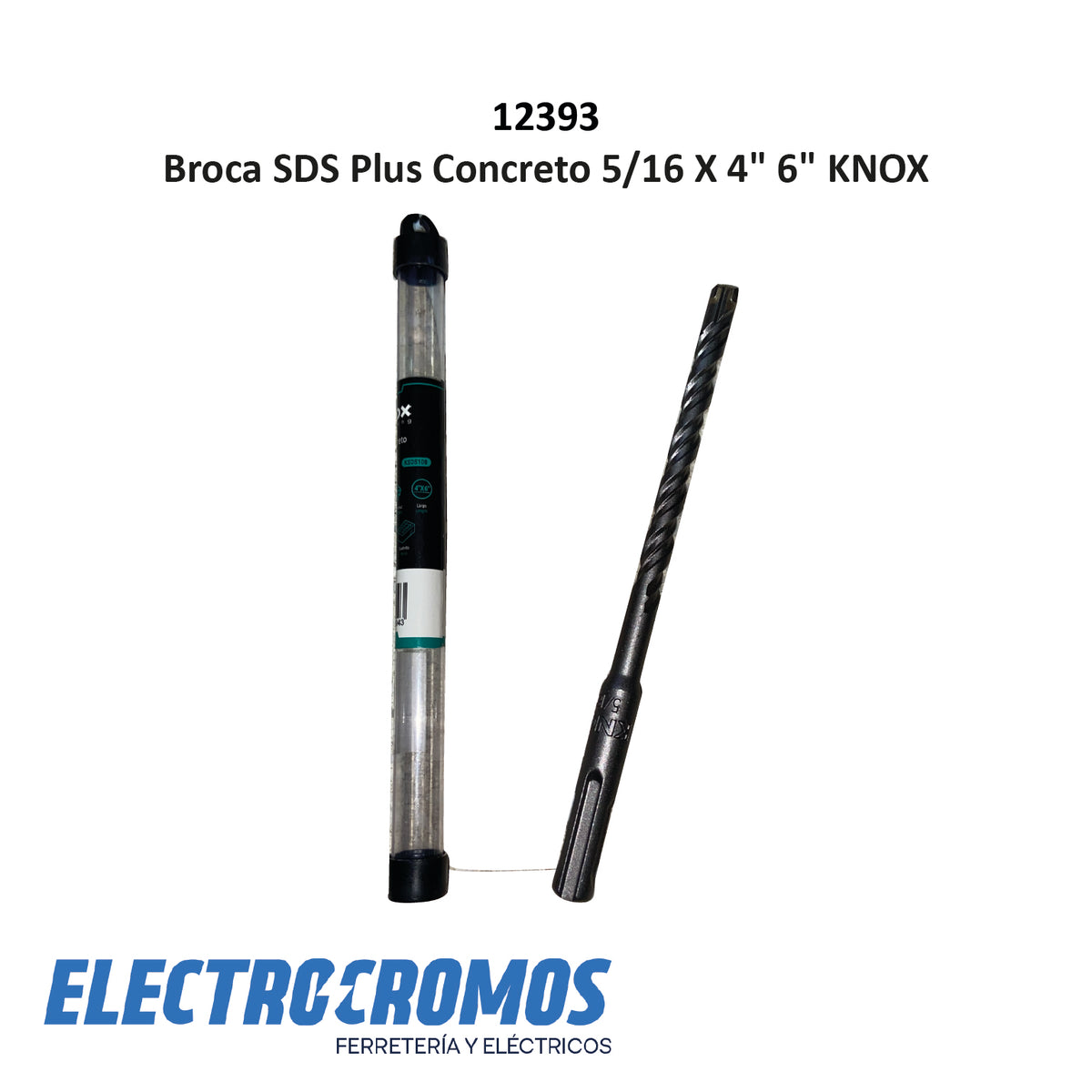 Broca SDS Plus Concreto 5/16 X 4" 6" KNOX