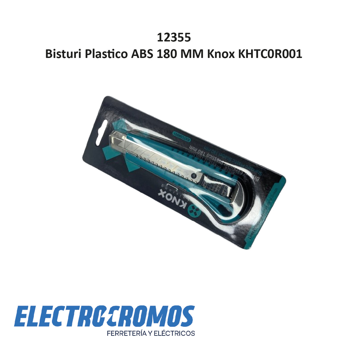 Bisturi Plastico ABS 180 MM Knox KHTC0R001
